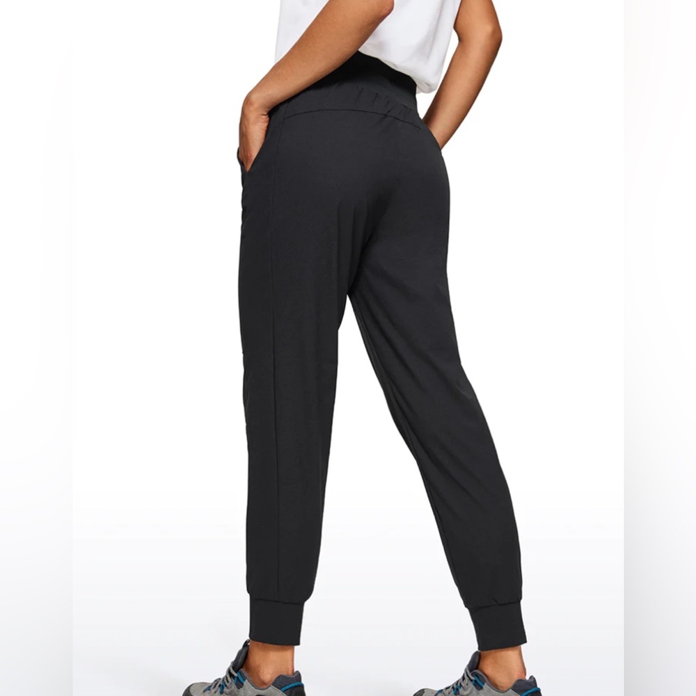 CRZ YOGA Black Track Joggers